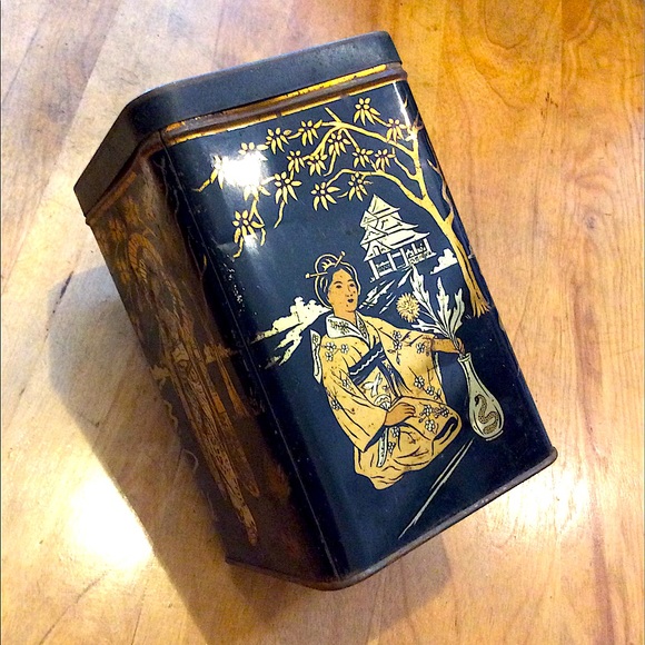 Vintage Tea Canister - Picture 6 of 7